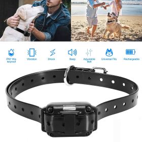 Dog Training Collar Receiver, IP67 Waterproof Static Collar with 3 Modes Shock Vibration Beep, 2625FT Remote Range