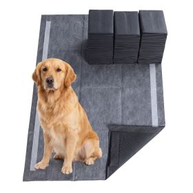 35.5" x 24" Charcoal Dog Pee Pads 6-Layer for Dogs