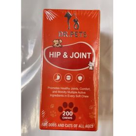 Joint Supplements For Dogs And Cats With Glucosamine, Chondroitin, 10 Vitamins, Hyaluronic Acid And MSM (Option: Orange)
